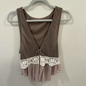 Vintage London Brown Vest